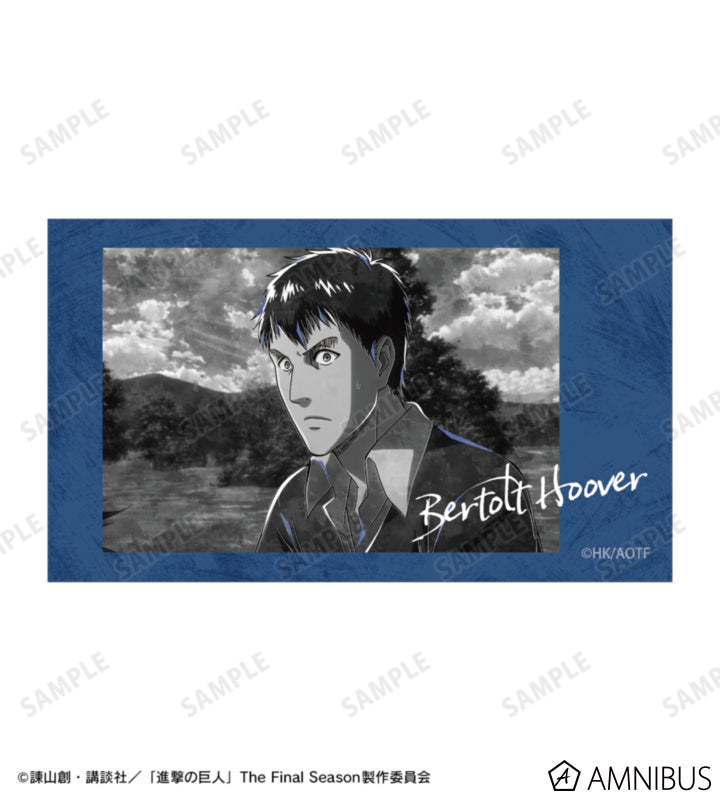 Attack on Titan Ani-Art BLACK LABEL Vol. 3 - Two-Piece Ani-Frame Card Sets Bertolt Hoover, official product view 3