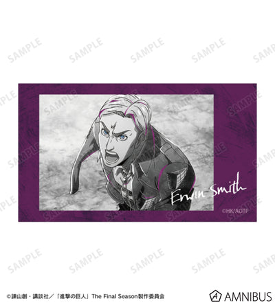 Attack on Titan Ani-Art BLACK LABEL Vol. 3 - Two-Piece Ani-Frame Card Sets Erwin Smith, official product view 3
