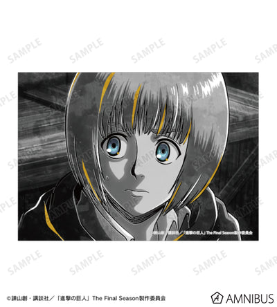 Attack on Titan Ani-Art BLACK LABEL Vol. 3 - Two-Piece Bromide Print Sets Armin Arlert, official product view 2