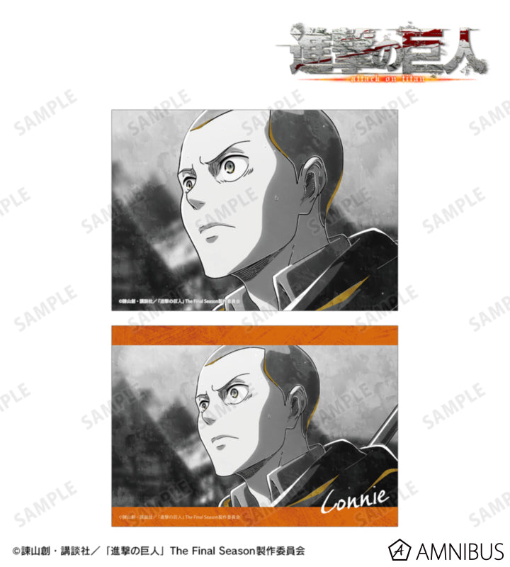 Attack on Titan Ani-Art BLACK LABEL Vol. 3 - Two-Piece Bromide Print Sets Connie Springer, official product view 1