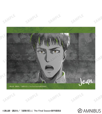 Attack on Titan Ani-Art BLACK LABEL Vol. 3 - Two-Piece Bromide Print Sets Jean Kirstein, official product view 3