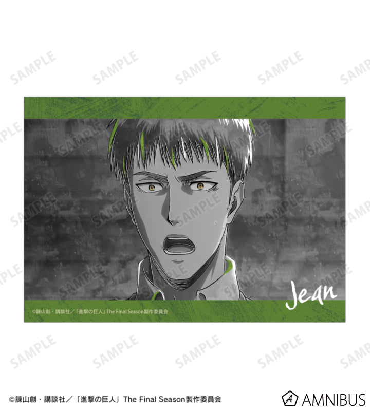 Attack on Titan Ani-Art BLACK LABEL Vol. 3 - Two-Piece Bromide Print Sets Jean Kirstein, official product view 3