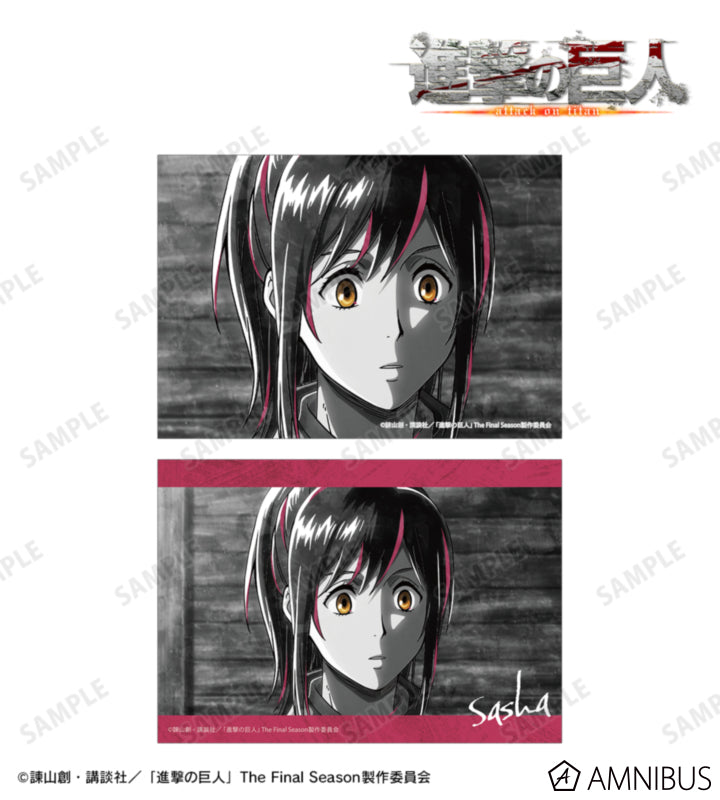 Attack on Titan Ani-Art BLACK LABEL Vol. 3 - Two-Piece Bromide Print Sets Sasha Braus, official product view 1