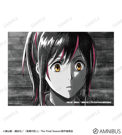 Attack on Titan Ani-Art BLACK LABEL Vol. 3 - Two-Piece Bromide Print Sets Sasha Braus, official product view 2