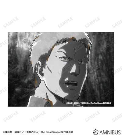 Attack on Titan Ani-Art BLACK LABEL Vol. 3 - Two-Piece Bromide Print Sets Reiner Braun, official product view 2