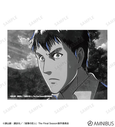 Attack on Titan Ani-Art BLACK LABEL Vol. 3 - Two-Piece Bromide Print Sets Bertolt Hoover, official product view 2