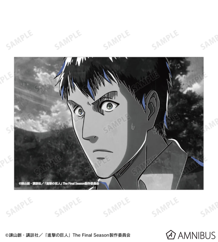 Attack on Titan Ani-Art BLACK LABEL Vol. 3 - Two-Piece Bromide Print Sets Bertolt Hoover, official product view 2