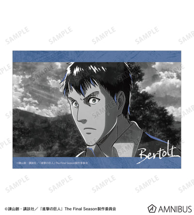 Attack on Titan Ani-Art BLACK LABEL Vol. 3 - Two-Piece Bromide Print Sets Bertolt Hoover, official product view 3