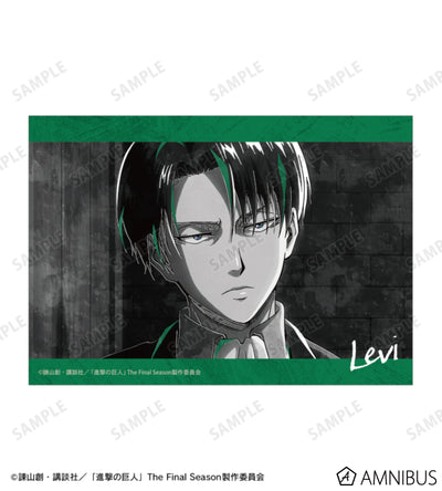 Attack on Titan Ani-Art BLACK LABEL Vol. 3 - Two-Piece Bromide Print Sets Levi Ackerman, official product view 3