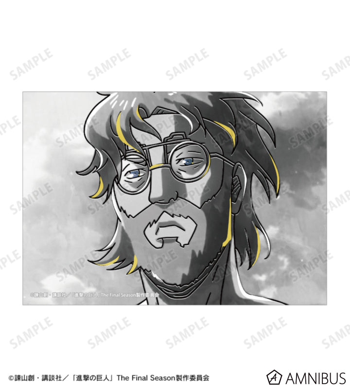 Attack on Titan Ani-Art BLACK LABEL Vol. 3 - Two-Piece Bromide Print Sets Zeke Yeager, official product view 2