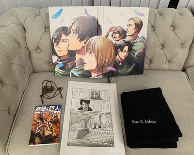 Attack on Titan Artbook Fly - Limited Edition + Bonus