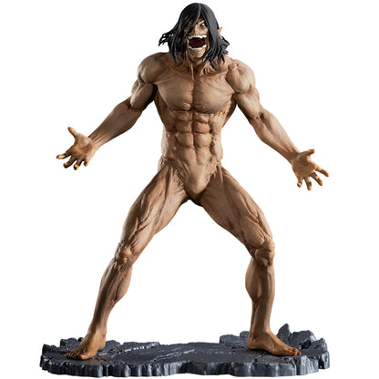 ATTACK ON TITAN FIGURE ICHIBAN KUJI - IN SEARCH OF FREEDOM - PRIZE A - MEGAIMPACT EREN YEAGER GIANT VER. FIGURE