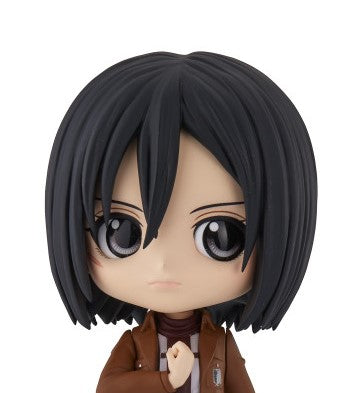 ATTACK ON TITAN FIGURE - QPOSKET - MIKASA ACKERMAN (A)