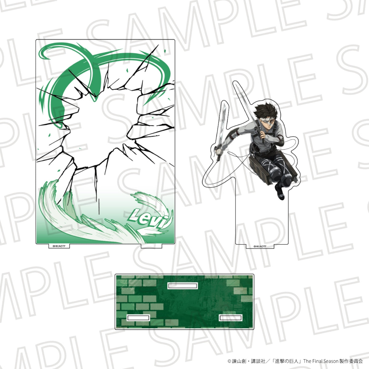 Attack on Titan The Final Season stands - Levi Ackerman