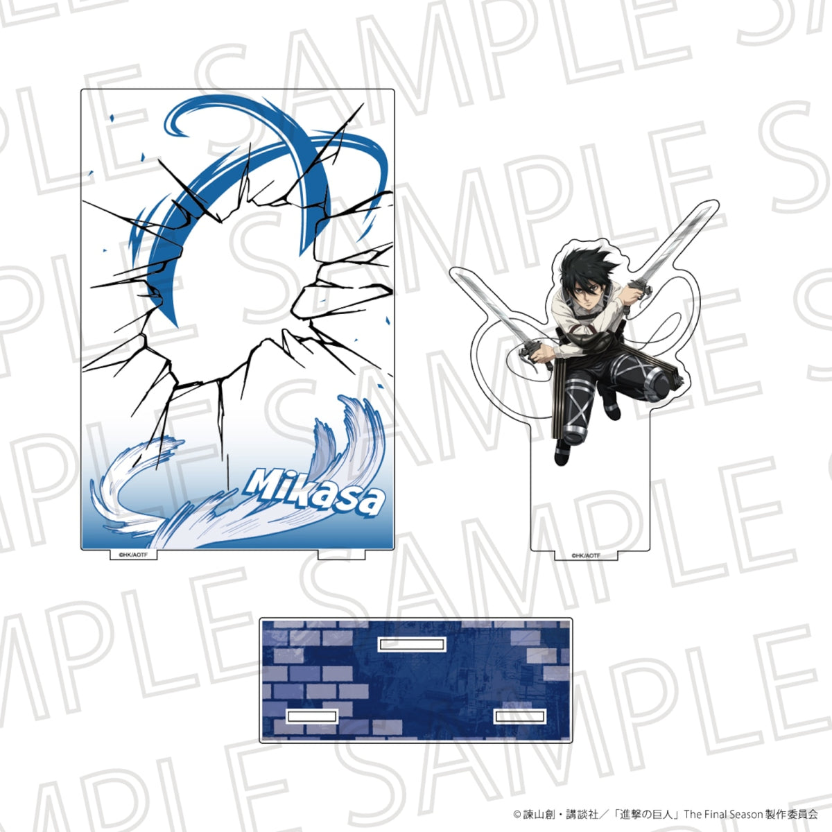Attack on Titan The Final Season stands - Mikasa Ackerman