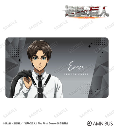 Attack on Titan Harness Style Ver. - Desk Mats Eren Yeager, official product view 1