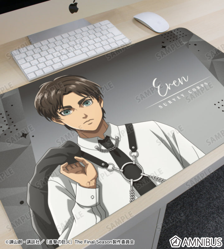 Attack on Titan Harness Style Ver. - Desk Mats Eren Yeager, official product view 2