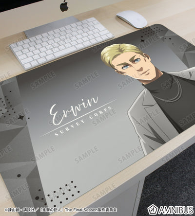 Attack on Titan Harness Style Ver. - Desk Mats Erwin Smith, official product view 2