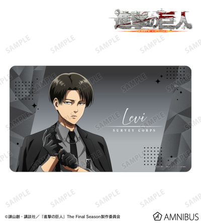 Attack on Titan Harness Style Ver. - Desk Mats Levi Ackerman, official product view 1