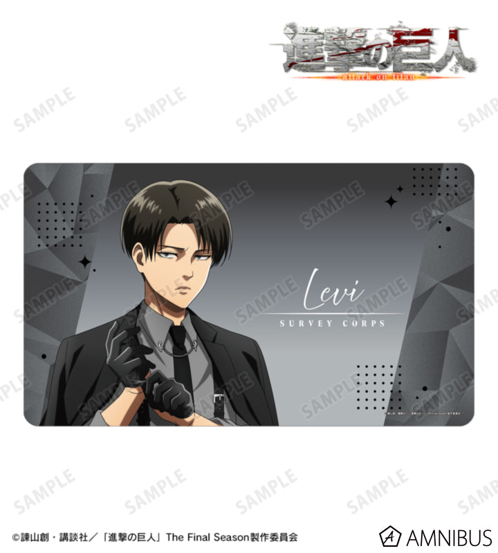 Attack on Titan Harness Style Ver. - Desk Mats Levi Ackerman, official product view 1