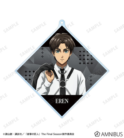 Attack on Titan Harness Style Ver. - Double-Sided BIG Acrylic Keychains Eren Yeager, official product view 2