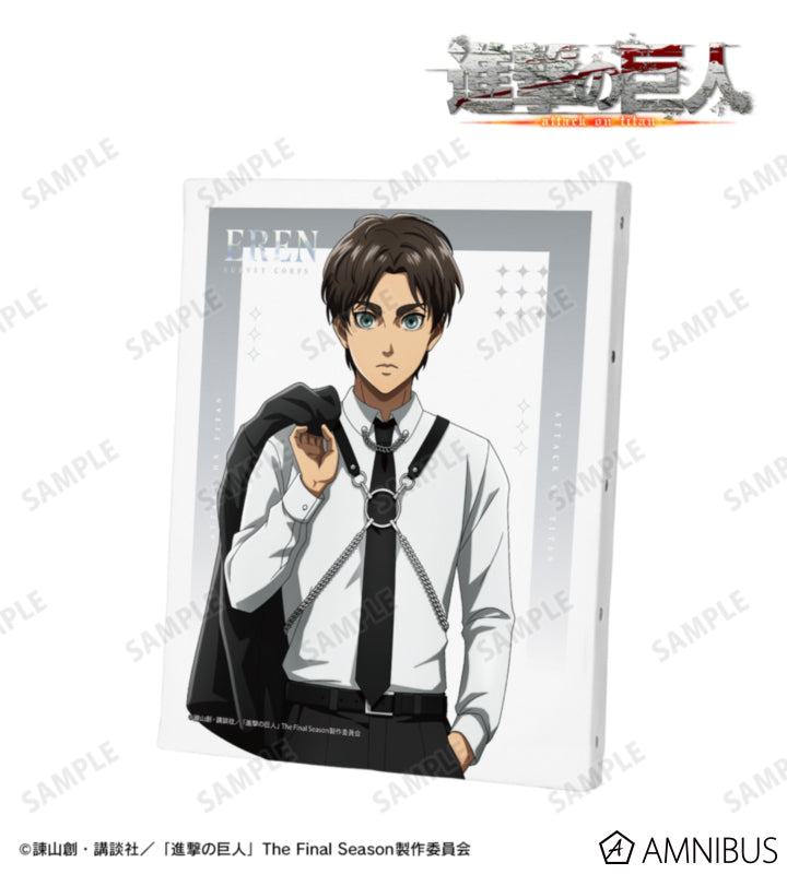Attack on Titan Harness Style Ver. - F0 Canvas Boards Eren Yeager, official product view 1