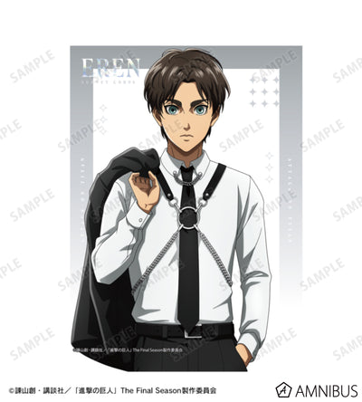 Attack on Titan Harness Style Ver. - F0 Canvas Boards Eren Yeager, official product view 2