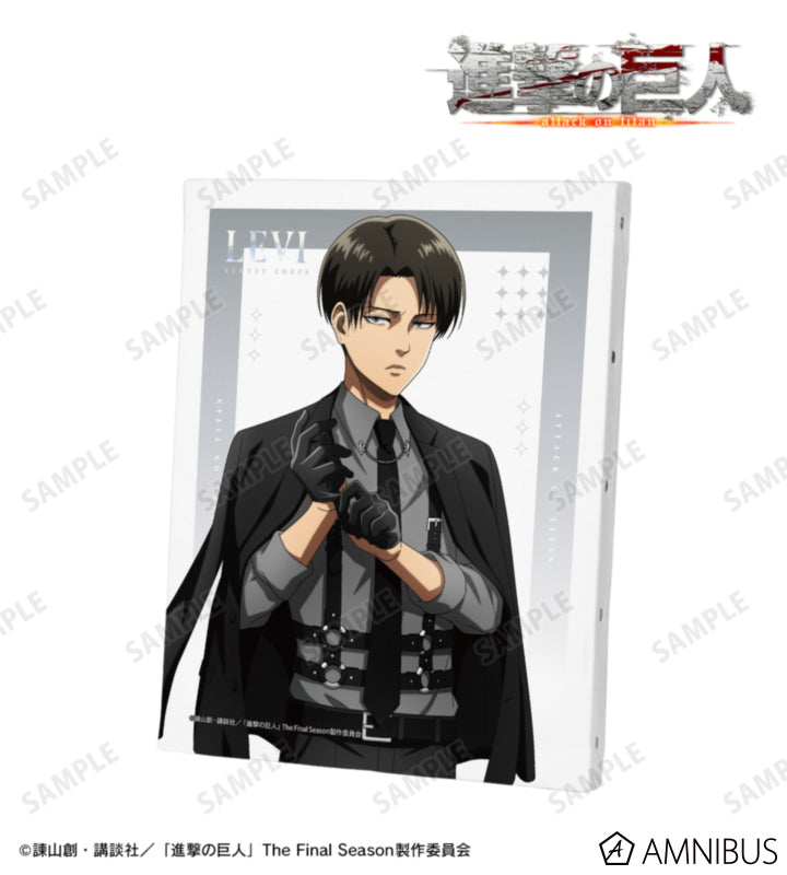 Attack on Titan Harness Style Ver. - F0 Canvas Boards Levi Ackerman, official product view 1