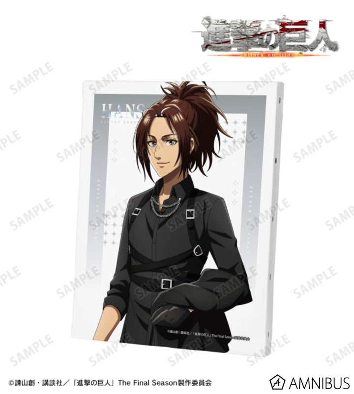 Attack on Titan Harness Style Ver. - F0 Canvas Boards Hange Zoe, official product view 1