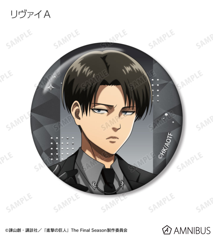 Attack on Titan Harness Style Ver. jewelry badges, official product view 4
