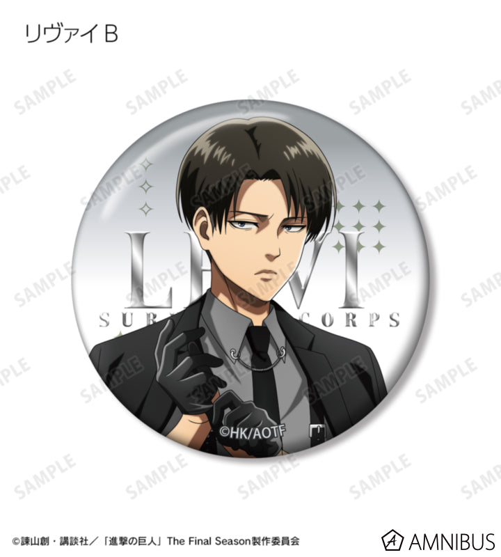 Attack on Titan Harness Style Ver. jewelry badges, official product view 8
