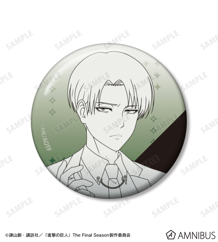 Attack on Titan Harness Style Ver. - Two-Piece Badge Sets Levi Ackerman, official product view 3
