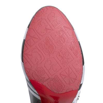 Attack on Titan Iconique Shoes - Levi Ackerman Pumps The Scout Regiment New Model - detail view 3
