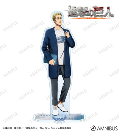 Attack on Titan Similar Look Ver. Vol. 2 - BIG Acrylic Stands Erwin Smith, official product view 1
