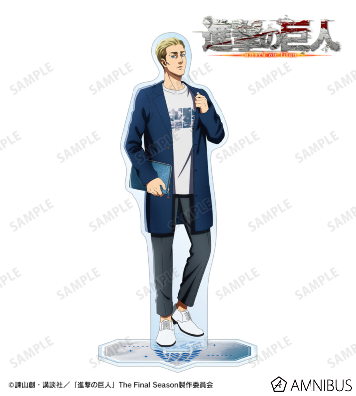 Attack on Titan Similar Look Ver. Vol. 2 - BIG Acrylic Stands Erwin Smith, official product view 1