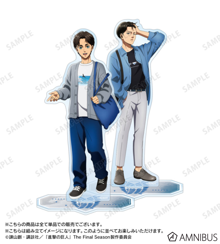 Attack on Titan Similar Look Ver. Vol. 2 - BIG Acrylic Stands Levi Ackerman, official product view 4