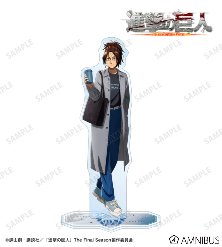 Attack on Titan Similar Look Ver. Vol. 2 - BIG Acrylic Stands Hange Zoe, official product view 1