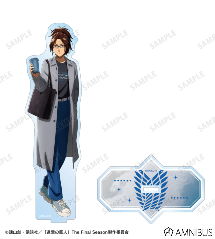 Attack on Titan Similar Look Ver. Vol. 2 - BIG Acrylic Stands Hange Zoe, official product view 2