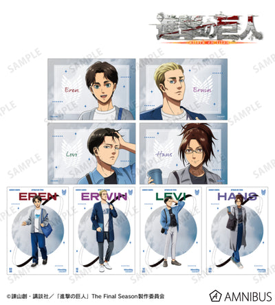Attack on Titan Similar Look Ver. Vol. 2 - Bromide Prints Complete Set Of 8 Types complete box, official product view 1