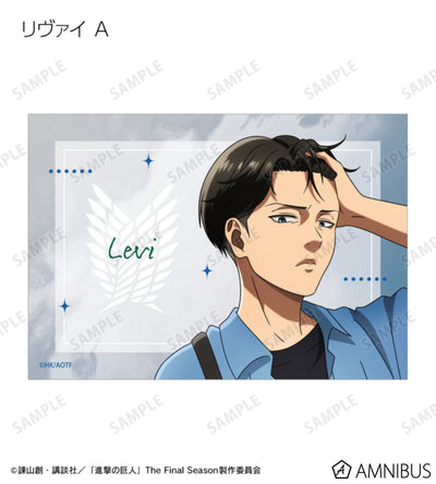 Attack on Titan Similar Look Ver. Vol. 2 - Bromide Prints Complete Set Of 8 Types complete box, official product view 4