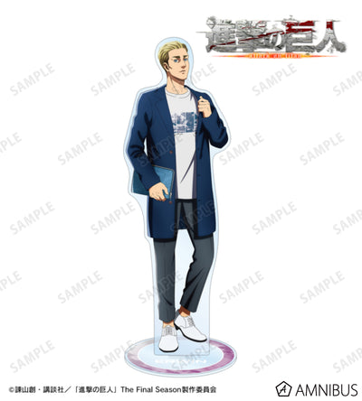 Attack on Titan Similar Look Ver. Vol. 2 - Extra Large Acrylic Stands Erwin Smith, official product view 1