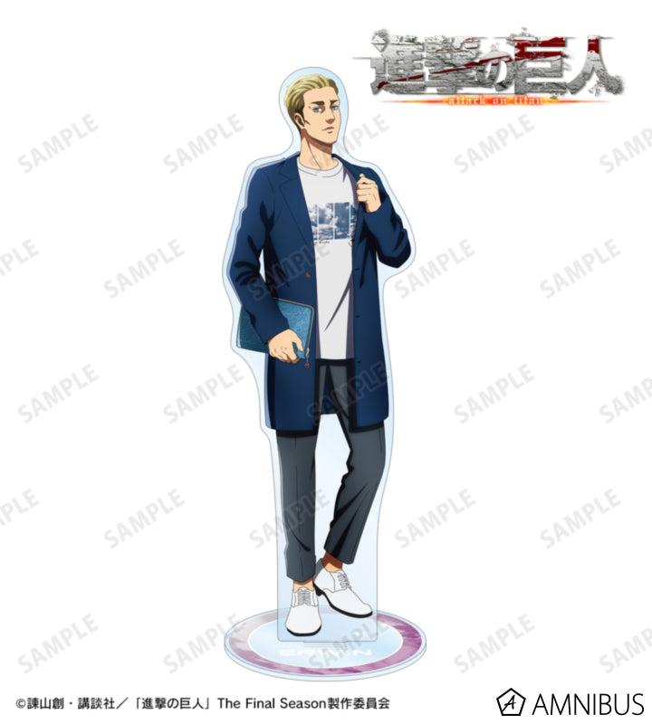 Attack on Titan Similar Look Ver. Vol. 2 - Extra Large Acrylic Stands Erwin Smith, official product view 1