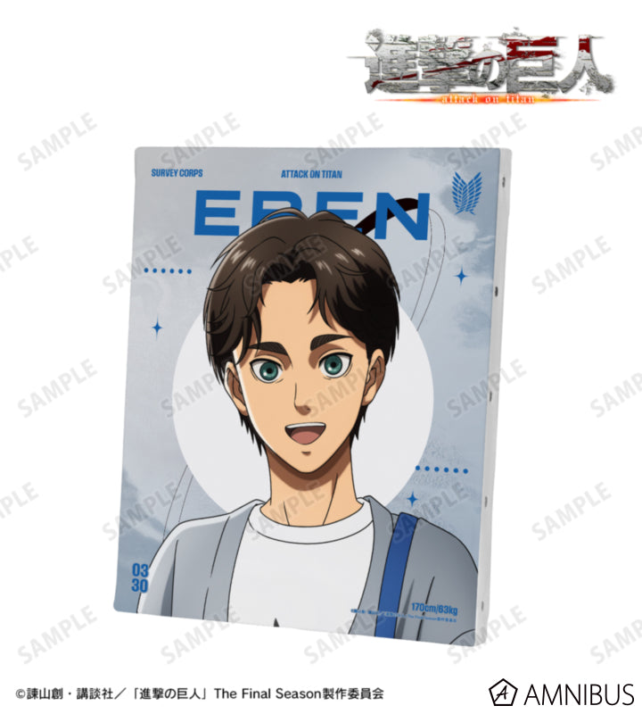 Attack on Titan Similar Look Ver. Vol. 2 - F3 Canvas Boards Eren Yeager, official product view 1