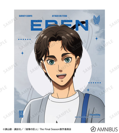 Attack on Titan Similar Look Ver. Vol. 2 - F3 Canvas Boards Eren Yeager, official product view 2
