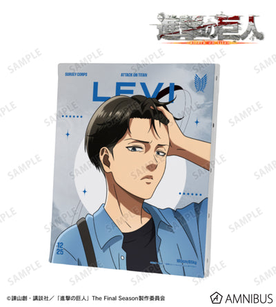 Attack on Titan Similar Look Ver. Vol. 2 - F3 Canvas Boards Levi Ackerman, official product view 1