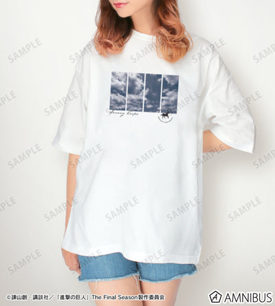 Attack on Titan Similar Look Ver. Vol. 2 - Replica BIG Silhouette Unisex T-Shirt Erwin Smith Erwin Smith, official product view 4
