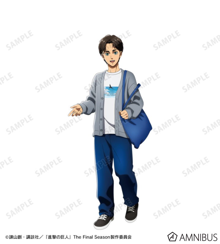 Attack on Titan Similar Look Ver. Vol. 2 - Replica Unisex T-Shirt Eren Yeager Eren Yeager, official product view 3