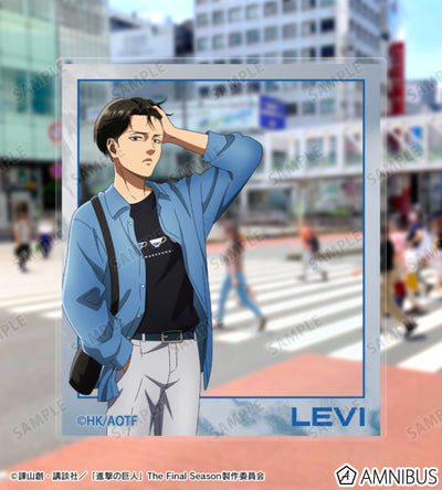 Attack on Titan Similar Look Ver. Vol. 2 - Two-Piece Acrylic Card Sets Levi Ackerman, official product view 4