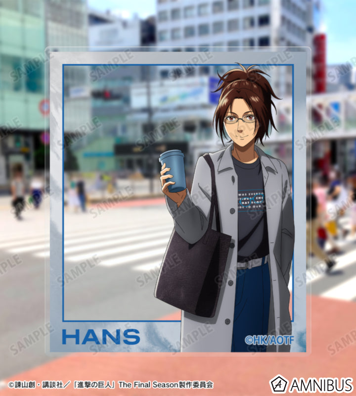 Attack on Titan Similar Look Ver. Vol. 2 - Two-Piece Acrylic Card Sets Hange Zoe, official product view 4