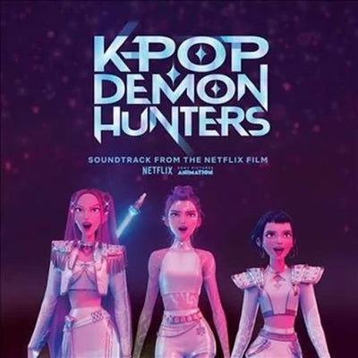 KPop Demon Hunters - Anniversary Edition Vinyl LP cover